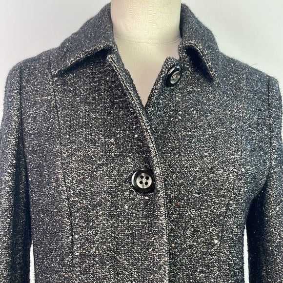 Hugo Boss Grey Shimmer With Beaded Pockets Jacket