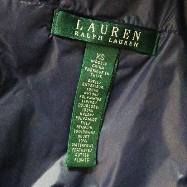 Ralph Lauren Midnight Blue Puffer Vest.