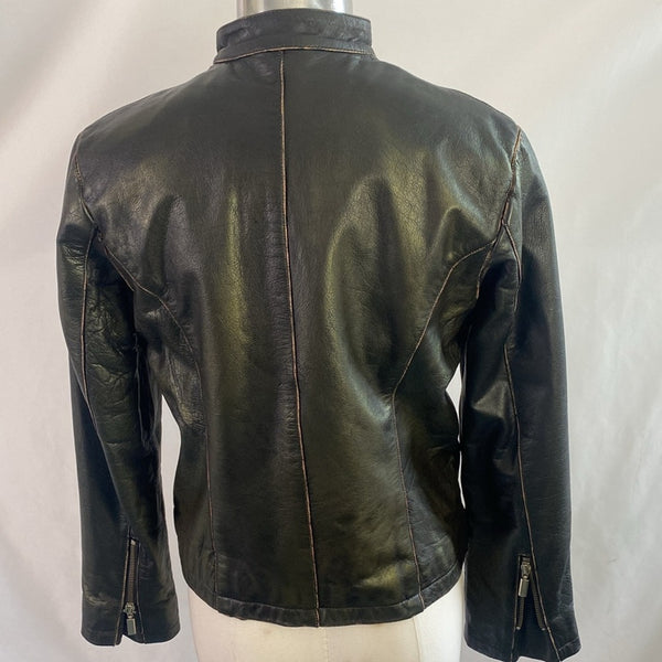 Tag Hauer Black Leather Steve McQueen Jacket