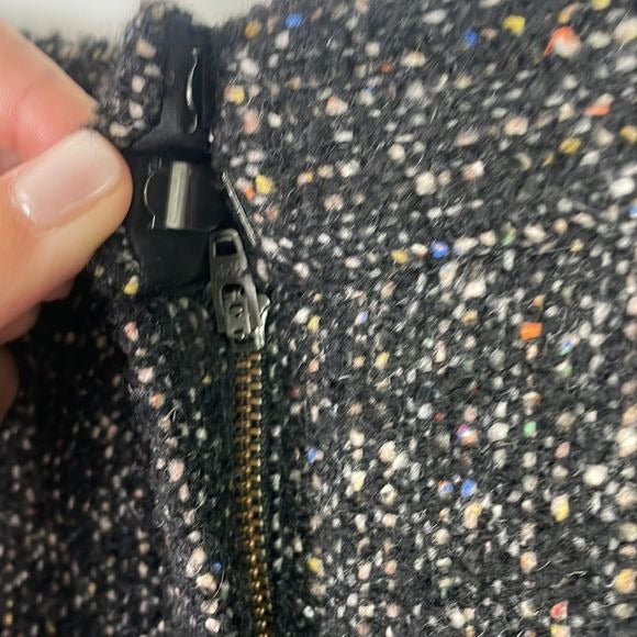 Tibi NWT Grey Tweed Mini Skirt