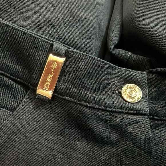 St John Navy Denim Crop Pants