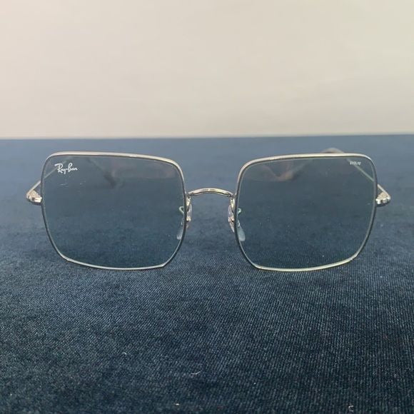 Ray-Ban Silver Square Aviators Sunglasses