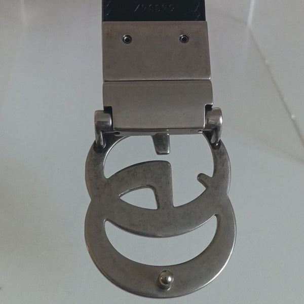 Gucci Reversable Logo Double G  Belt.