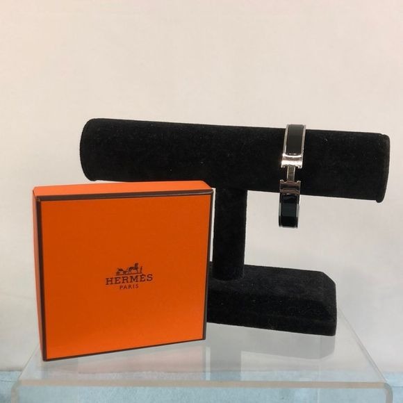 HERMES Clic-clac Thin PM Bangle with Box