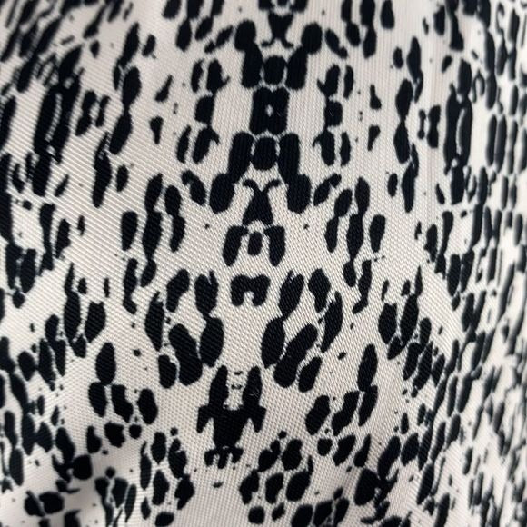 NWT Parker Black Print Wrap Dress