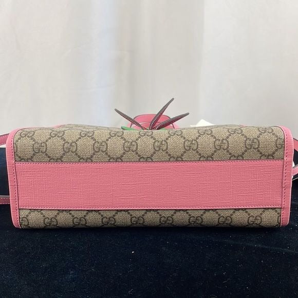New Gucci Bag with Logo and 3D Strawberry
