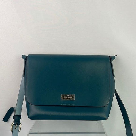 Kate Spade Teal Leather Cross Body Bag