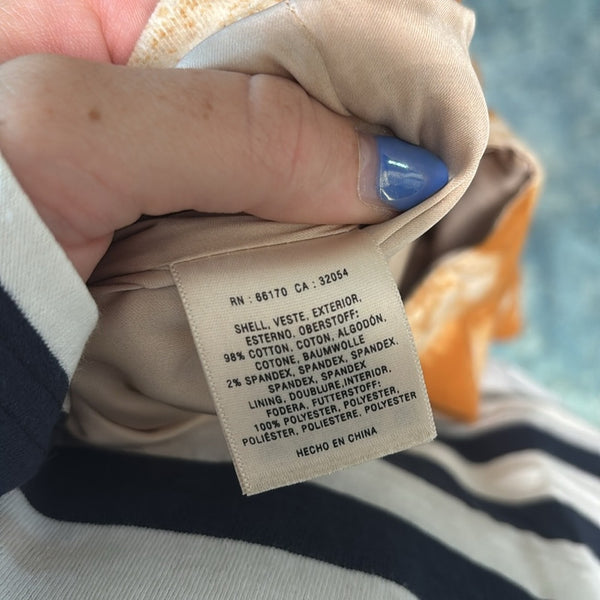 Maeve Tan Circle Print Skirt