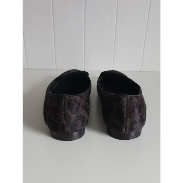 CHRISTIAN DIOR ANIMAL PRINT  PONY SHOES.