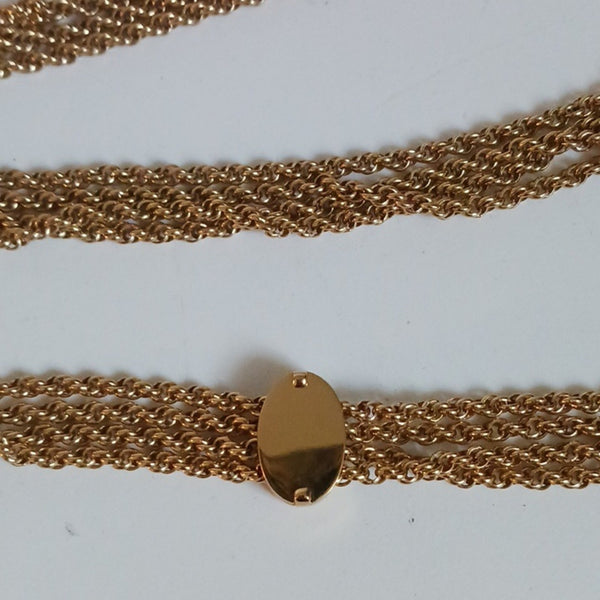 Monet Rare Vtg Maltese Cross Pendant Necklace