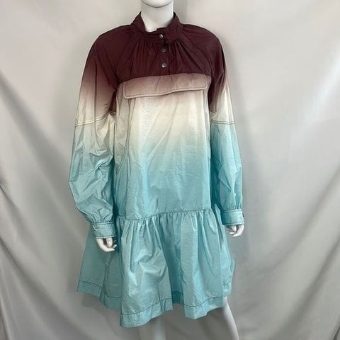 Sea Brown Aqua Nylon Dress