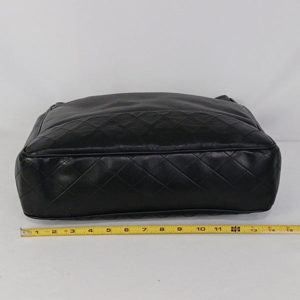 Chanel Large Tote Black with Chain Strap.