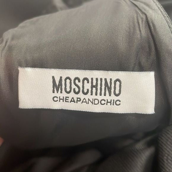 Moschino Black With Bow Back Dress