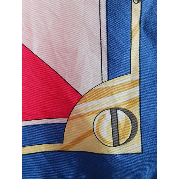 HERMES VINTAGE  SEXTANTS BY L DUBIGEON SCARF