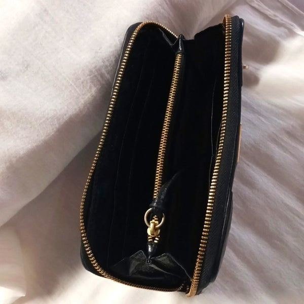 Chloé Black Leather Wallet