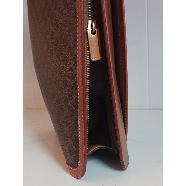 CELINE BR LOGO PORTFOLIO BAG