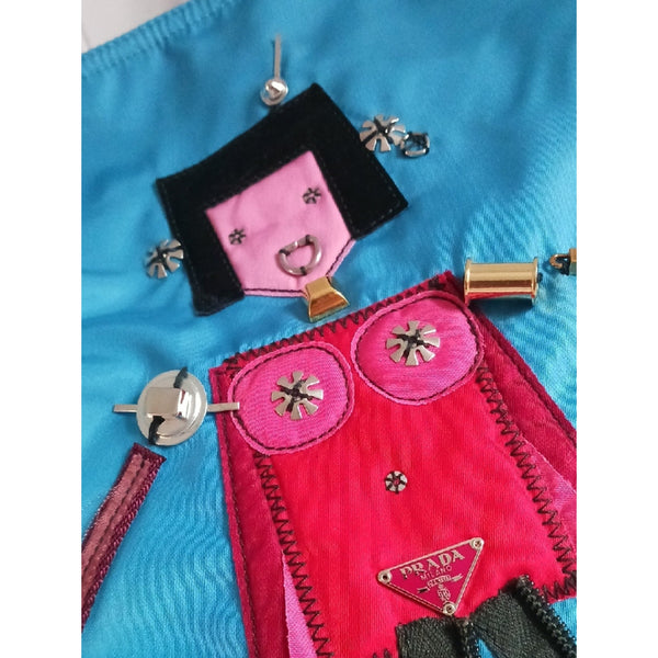 PRADA NEW ROBOT NYLON TOTE.