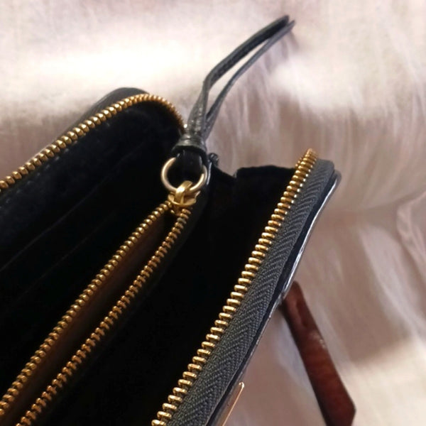 Chloé Black Leather Wallet