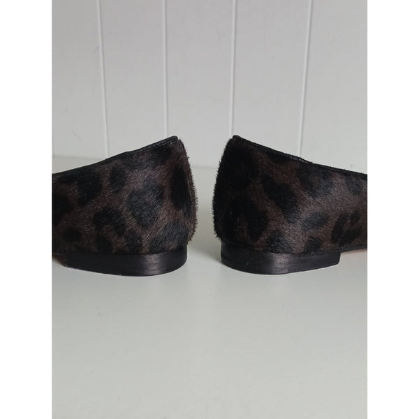 CHRISTIAN DIOR ANIMAL PRINT  PONY SHOES.