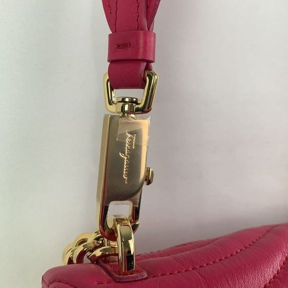 Salvatore Ferragamo NIB lexi pink crossbody bag