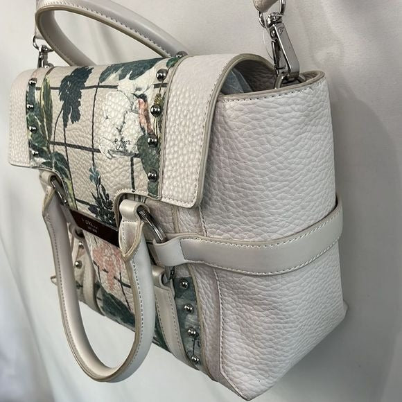 Fiorelli Botanical Print White Bag