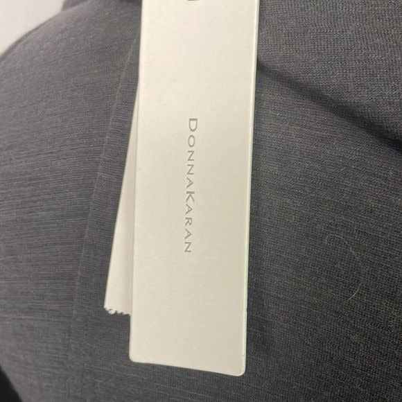 NWT Donna Karan Gray Black Color Block Skirt Set