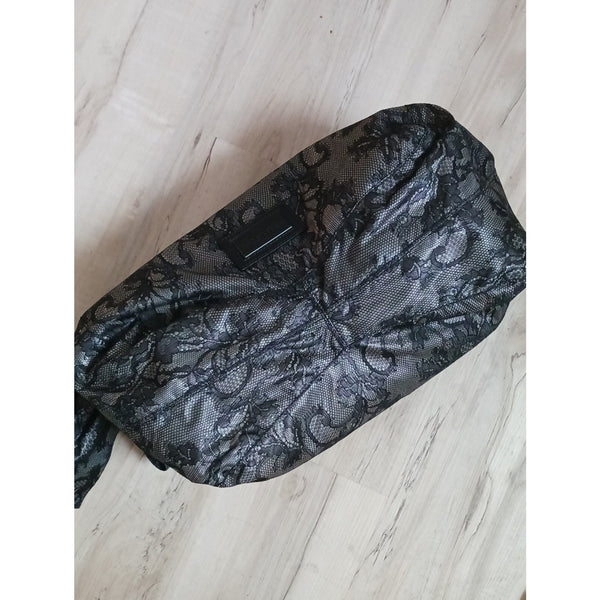 VALENTINO NEW  RARE BLACK LACE NUAGE HOBO