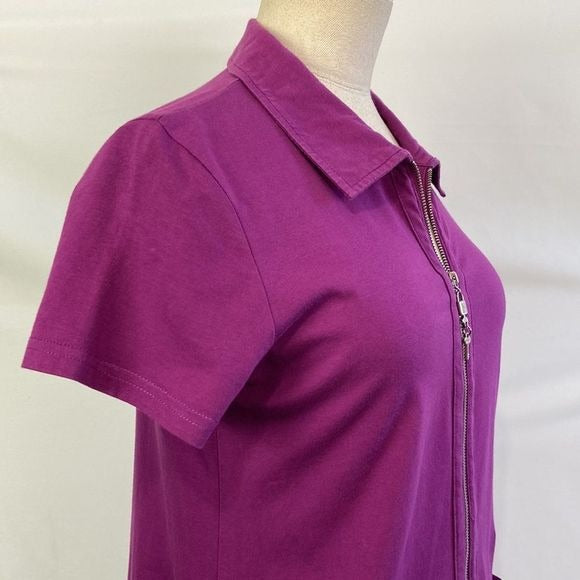 Christian Dior Purple Zip with Charms Dress