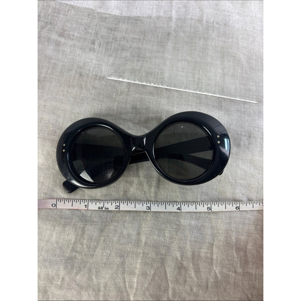 VINTAGE RACY BLACK 60S AMERICAN SUNGLASSES