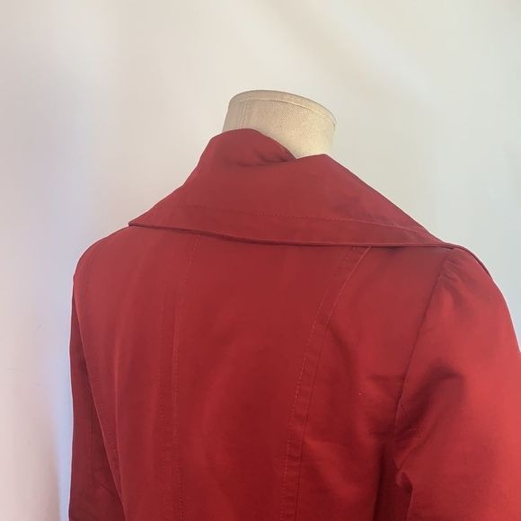 Soia & Kyo Red Trench Coat