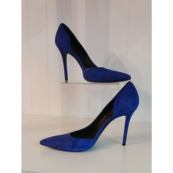 CELINE BLUE D'ORSAY PUMPS
