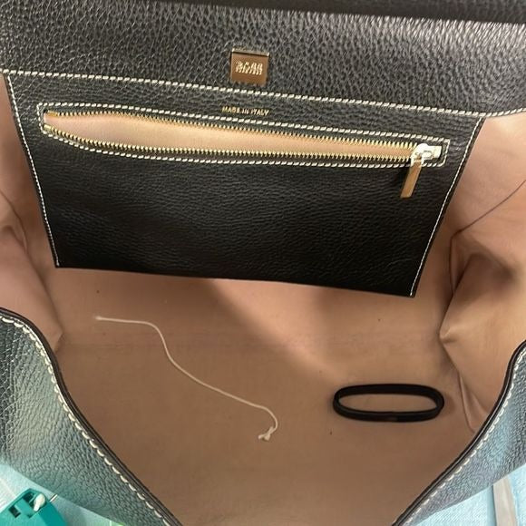 Hugo Boss Large Leather Satchel Bag