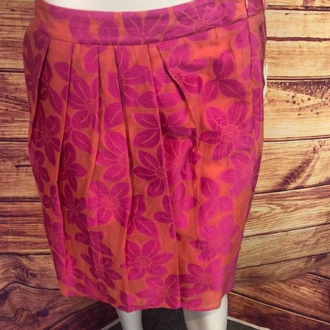 Moschino Pink Floral Skirt
