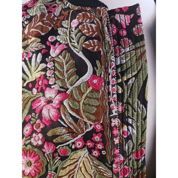 PHILLIPPE LIM MULTI BROCADE BOMBER JACKET