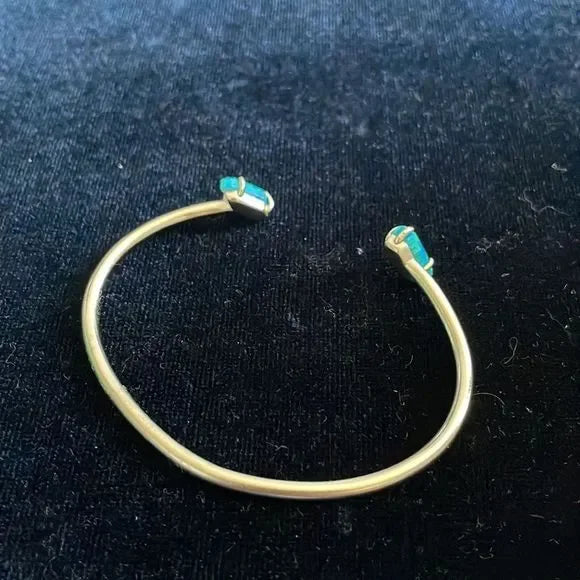Kendra Scott Cuff Bracelet With Blue Stones