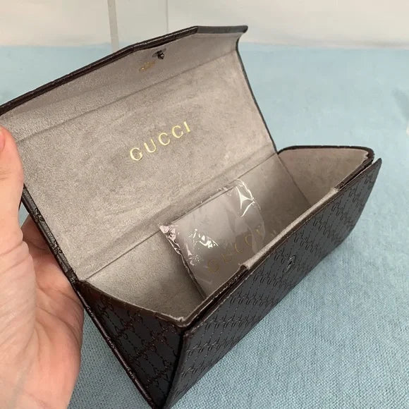 Gucci Black Frame Aviator with Case