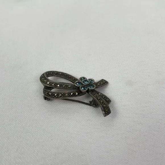 925 Marcasite Pin