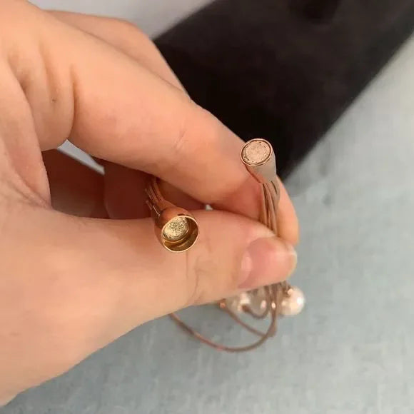 Honora 925 rose gold floating bracelet