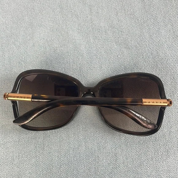 Prada Black Large Frame As Is Sunglasses