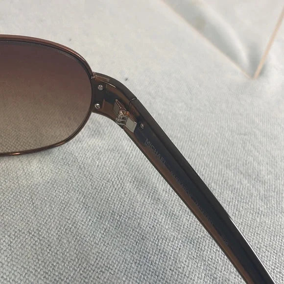 Michael Kors Brown Aviator Sunglasses