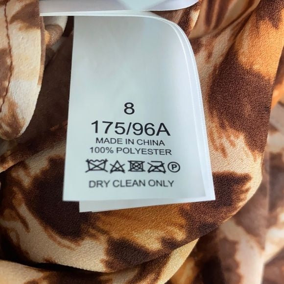 NWT Kate Spade Animak Print Twist Neck Top
