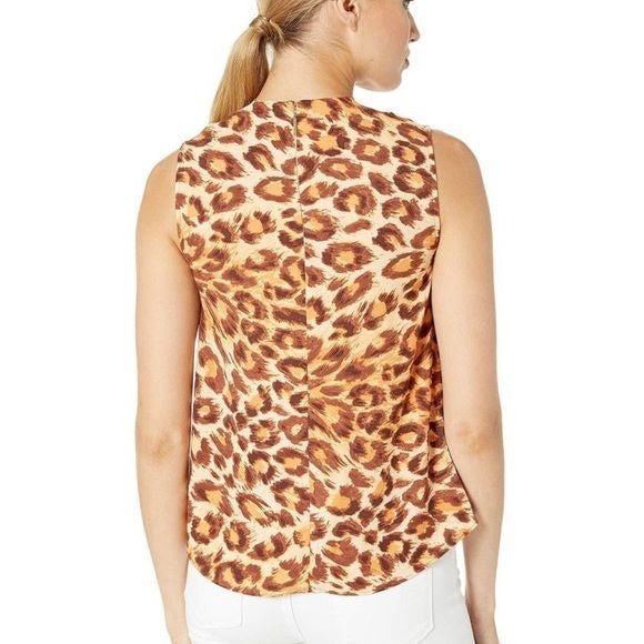 NWT Kate Spade Animak Print Twist Neck Top