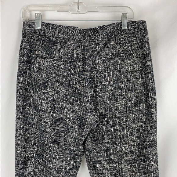 Theory Gray Charcoal Tweed Trousers