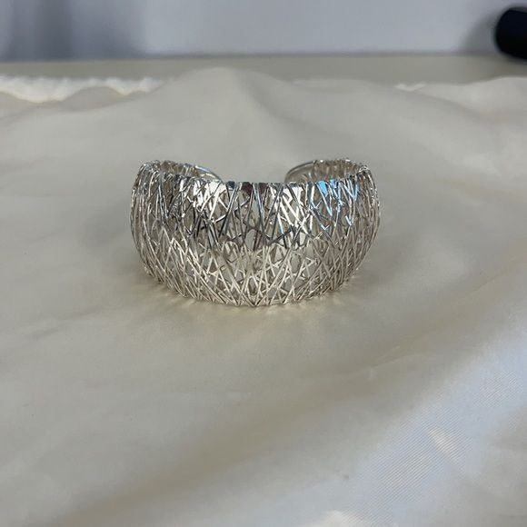 Milor Sterling wire mesh bracelet