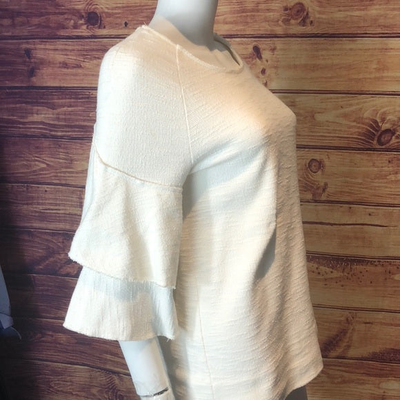 Dorothee Schumacher White with Ruffle Sleeves