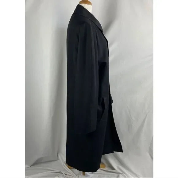Burberry Black Men's Trench with Lining/Long