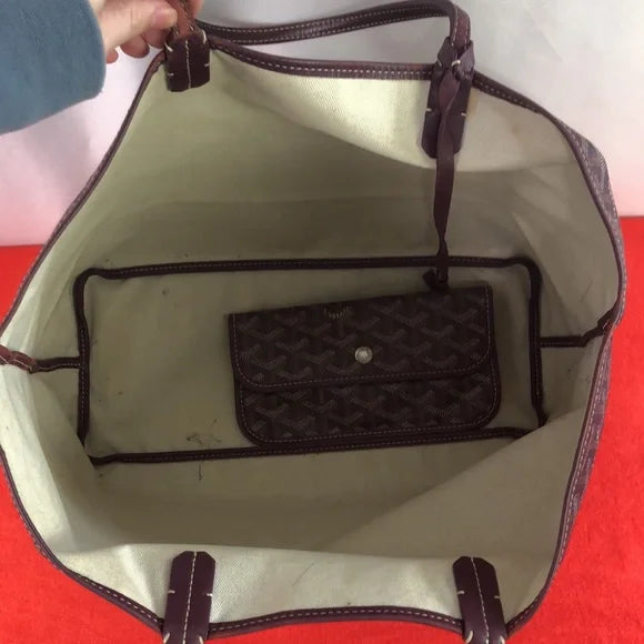 Goyard Plum St. Louis PM Tote