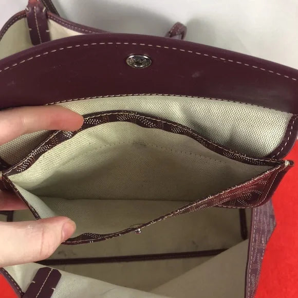 Goyard Plum St. Louis PM Tote