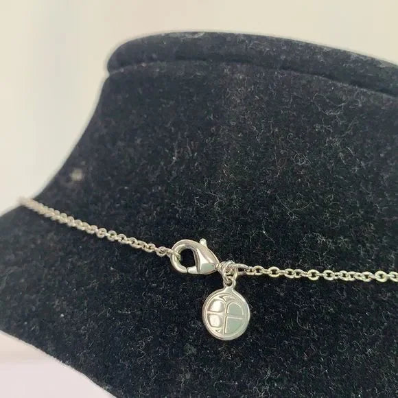 Silver Multi cz Necklace