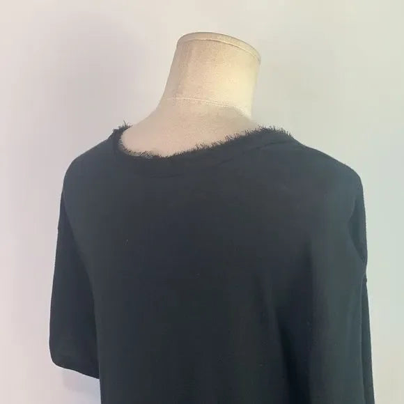 Lanvin VTG black with bow top/layered bottom dress